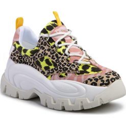 Sneakersy LIU JO - Wave 01 BA0023 EX023 S19C7. Różowe półbuty damskie Liu Jo, na co dzień, bez wzorów, ze skóry ekologicznej, bez obcasa, na płaskiej podeszwie, bez zapięcia. W wyprzedaży za 429,00 zł.