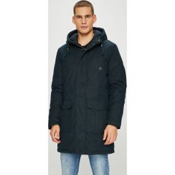 Selected - Parka. Niebieskie parki męskie marki Selected, s, z bawełny, długie, z kapturem. W wyprzedaży za 539,90 zł.