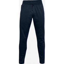 Under Armour Armour Fleece Spodnie dresowe Niebieski. Niebieskie spodnie męskie Under Armour, na imprezę, m, bez wzorów, z poliesteru. Za 240,95 zł.