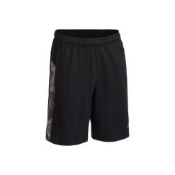 Spodenki Gym & Pilates. Czarne spodenki sportowe męskie marki Adidas, z bawełny. W wyprzedaży za 79,99 zł.