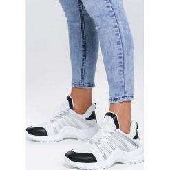 Srebrne Sneakersy Loll. Szare sneakersy damskie marki Inny, z materiału. Za 99,99 zł.