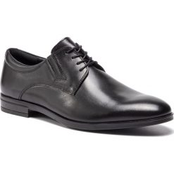 Półbuty LASOCKI FOR MEN MI08-C382-411-06. Czarne półbuty męskie Lasocki For Men, bez wzorów, ze skóry, bez zapięcia. Za 179,99 zł.