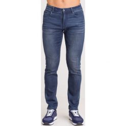 JEANSY SKINNY FIT ARMANI EXCHANGE. Niebieskie jeansy męskie m, z aplikacjami. Za 305,40 zł.