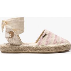 Big Star - Espadryle. Różowe espadryle damskie marki BIG STAR, z materiału, na platformie. W wyprzedaży za 59,90 zł.