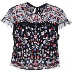 Bluzki asymetryczne: Needle & Thread POSY Bluzka black