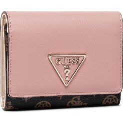 Duży Portfel Damski GUESS - Maddy (Sp) Slg SWSP72 91430 BNB. Różowe portfele damskie Guess, z aplikacjami, ze skóry ekologicznej. Za 259,00 zł.