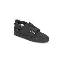 Buty John Galliano 7813. Czarne trampki męskie marki John Galliano, bez wzorów, bez zapięcia. Za 935,20 zł.