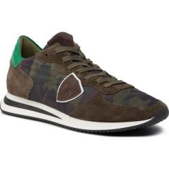 Sneakersy PHILIPPE MODEL - Trpx TZLU CF02 Camouflage Vert. Zielone sneakersy męskie Philippe Model, bez zapięcia. Za 1199,00 zł.