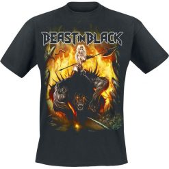 Beast In Black From Hell With Love T-Shirt czarny. Czarne koszulki męskie Beast In Black, l, z nadrukiem, z okrągłym kołnierzem. Za 74,90 zł.