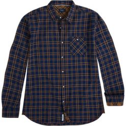 Koszula w kolorze granatowo-żółtym. Żółte koszule męskie Pepe Jeans, Mexx, Pierre Cardin, xxl, w kratkę, z bawełny, z klasycznym kołnierzykiem, bez rękawów. W wyprzedaży za 179,95 zł.