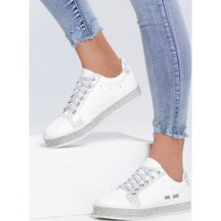 Biało-Srebrne Sneakersy Rate Highly. Buty sportowe damskie vices. Za 64,99 zł.