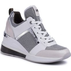 Sneakersy MICHAEL MICHAEL KORS - Georgie Trainer Extreme 43S0GEFS7D Khaki. Szare półbuty damskie MICHAEL Michael Kors, bez wzorów, ze skóry ekologicznej, bez obcasa, na koturnie, bez zapięcia. W wyprzedaży za 579,00 zł.