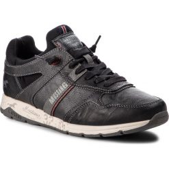 Sneakersy MUSTANG - 43A006 Czarny. Czarne półbuty męskie Mustang, na co dzień, ze skóry ekologicznej, eleganckie. W wyprzedaży za 189,00 zł.