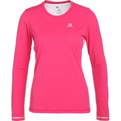 Salomon AGILE TEE Koszulka sportowa pink yarrow. Czerwone t-shirty damskie Salomon, xs, z poliesteru, z długim rękawem. W wyprzedaży za 179,10 zł.