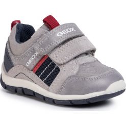 Sneakersy GEOX - B Shaax B. A B0232A 0CL10 C0665 M Grey/Navy. Szare trampki chłopięce Geox, bez wzorów, ze skóry, na rzepy. W wyprzedaży za 189,00 zł.