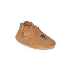 Kapcie niemowlęce Dziecko Robeez SWEETY BEAR. Pomarańczowe buciki niemowlęce Robeez, bez zapięcia. Za 169,00 zł.