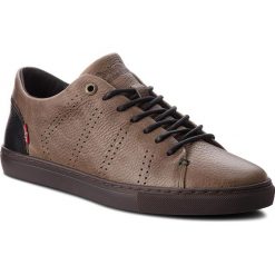Sneakersy LEVI'S - 227811-710-37 Dark Khaki. Pomarańczowe półbuty męskie marki Levi's®, na co dzień, ze skóry. W wyprzedaży za 279,00 zł.