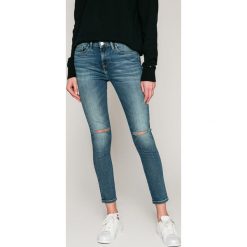 Tommy Hilfiger - Jeansy Como. Niebieskie rurki damskie marki TOMMY HILFIGER, z elastanu. W wyprzedaży za 399,90 zł.