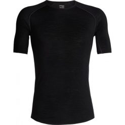 Icebreaker koszulka męska z krótkim rękawem Mens 150 Zone SS Crewe Black/Mineral XL. Czarne koszulki męskie termoaktywne Icebreaker, xl, bez wzorów, z wełny, sportowe, bez kołnierzyka, z krótkim rękawem, krótkie. W wyprzedaży za 195,00 zł.