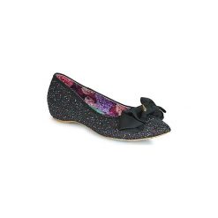 Baleriny Irregular Choice MINT SLICE. Czarne baleriny damskie Irregular Choice, bez wzorów, bez obcasa. W wyprzedaży za 275,40 zł.