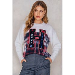 Bluzy damskie: Tommy Hilfiger Bluza Alekza Heritage C-Neck – White,Multicolor