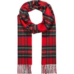 Johnstons Cashmere Szal red. Czerwone szaliki męskie marki Johnstons Cashmere, z kaszmiru. Za 459,00 zł.