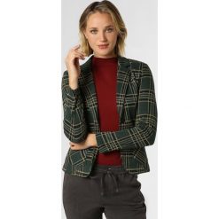 More & More - Blezer damski, niebieski. Niebieskie bolerka i narzutki damskie More & More, w kratkę, z dresówki, bez rękawów. Za 399,95 zł.