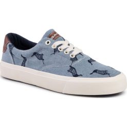 Tenisówki GANT - Irvine 19638875 Vintage Vlue/Flag G656. Niebieskie półbuty męskie GANT, z gumy, klasyczne. W wyprzedaży za 299,00 zł.
