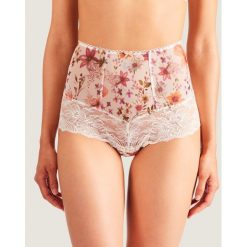 Figi klasyczne z wysokim stanem Aubade Reine des Prés PA24. Brązowe figi damskie Aubade, s, bez wzorów, z elastanu. Za 349,00 zł.