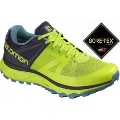 Salomon Trailster Gtx Acid Lime/Graphite/Hydro. 44.7. Szare buty sportowe męskie Salomon, z gore-texu, bez zapięcia, do biegania, gore-tex. W wyprzedaży za 369,00 zł.
