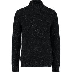 Swetry klasyczne męskie: Selected Homme SHNJANUS HIGH NECK Sweter caviar/egret naps