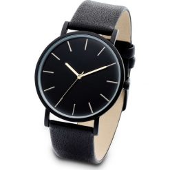 Zegarek na rękę bonprix czarny. Czarne zegarki damskie marki bonprix, sztuczne. Za 59,99 zł.