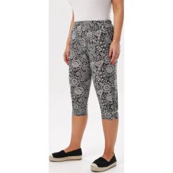 Czarne Spodnie Guinenella. Czarne spodnie damskie Born2be, xl, bez wzorów, z tkaniny. W wyprzedaży za 29,99 zł.