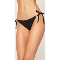 Calvin Klein - Figi kąpielowe. Czarne stroje kąpielowe damskie Calvin Klein, s, bez wzorów, z elastanu. Za 199,90 zł.
