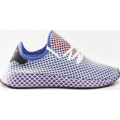 Sneakersy fioletowe Adidas Deerupt Runner W CG6095 - fioletowy. Fioletowe buty sportowe damskie Adidas. Za 349,99 zł.