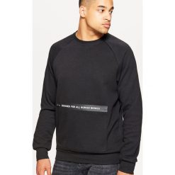 Bluza z kolekcji EQUAL - Czarny. Czarne bluzy męskie rozpinane Cropp, l. Za 99,99 zł.