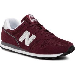 Sneakersy NEW BALANCE - ML373CD2 Bordowy. Czerwone sneakersy męskie New Balance, na co dzień, bez wzorów, ze skóry, klasyczne, bez zapięcia. W wyprzedaży za 239,00 zł.