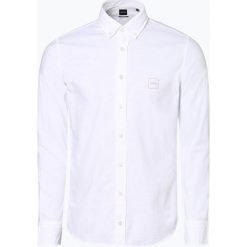 BOSS Casual - Koszula męska – Mabsoot, biały. Białe koszule męskie BOSS Casual, m, z aplikacjami, casualowe, bez kołnierzyka, bez rękawów. Za 329,95 zł.