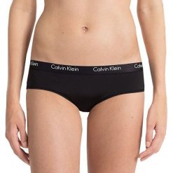 Calvin Klein Figi Cheeky Hipster QF1376E-001 czarny (rozmiar L). Czarne figi damskie Calvin Klein, l, bez wzorów. W wyprzedaży za 74,00 zł.