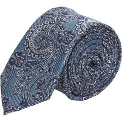 Krawat paisley niebieski 100. Niebieskie krawaty męskie Recman, paisley. Za 49,00 zł.