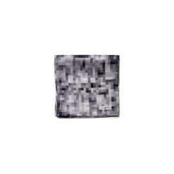POSZETKA GRAY PIXEL. Szare poszetki męskie Marthu, z nadrukiem, z satyny. Za 69,00 zł.