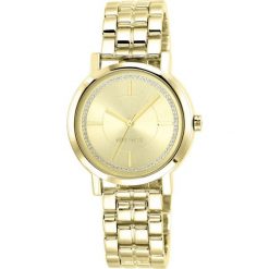 Zegarek Nine West Damski NW/1642CHGB Fashion Cyrkonie złoty. Żółte zegarki damskie marki Nine West, złote. Za 239,00 zł.