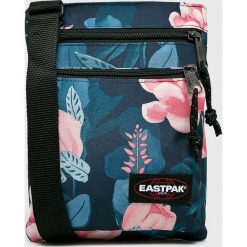 Eastpak - Saszetka. Niebieskie saszetki damskie Eastpak, w paski, z poliesteru, casualowe, bez dodatków. W wyprzedaży za 79,90 zł.