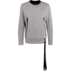 Neil Barrett BLACKBARRETT ELONGATED ZIP Bluza grey. Szare bluzy męskie marki Neil Barrett BLACKBARRETT, m, z materiału. W wyprzedaży za 392,70 zł.