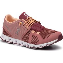 Buty ON - Cloud 00019 Dustrose/Mulberry 99899. Czerwone buty sportowe damskie On, z materiału, sportowe, do biegania. W wyprzedaży za 419,00 zł.