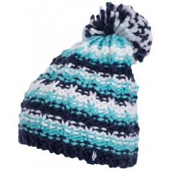 4F Czapka Damska H4Z17 cad011 Ciemny Granatowy S-M. Niebieskie czapki zimowe damskie marki 4f, z polaru. W wyprzedaży za 31,00 zł.