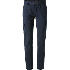 Bojówki "Monroe" - Skinny fit - w kolorze granatowym. Niebieskie bojówki damskie l, w paski. W wyprzedaży za 175,95 zł.