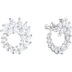 Swarovski - Kolczyki Louison. Szare kolczyki damskie Swarovski, z kryształem, ze stali. W wyprzedaży za 399,90 zł.