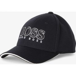 BOSS Athleisure - Męska czapka z daszkiem, niebieski. Niebieskie czapki męskie BOSS Athleisure, z napisami, z tkaniny. Za 199,95 zł.