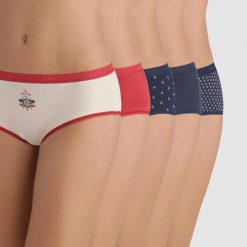 Bermudy damskie: Szorty bawełniane, pakiet 5 par